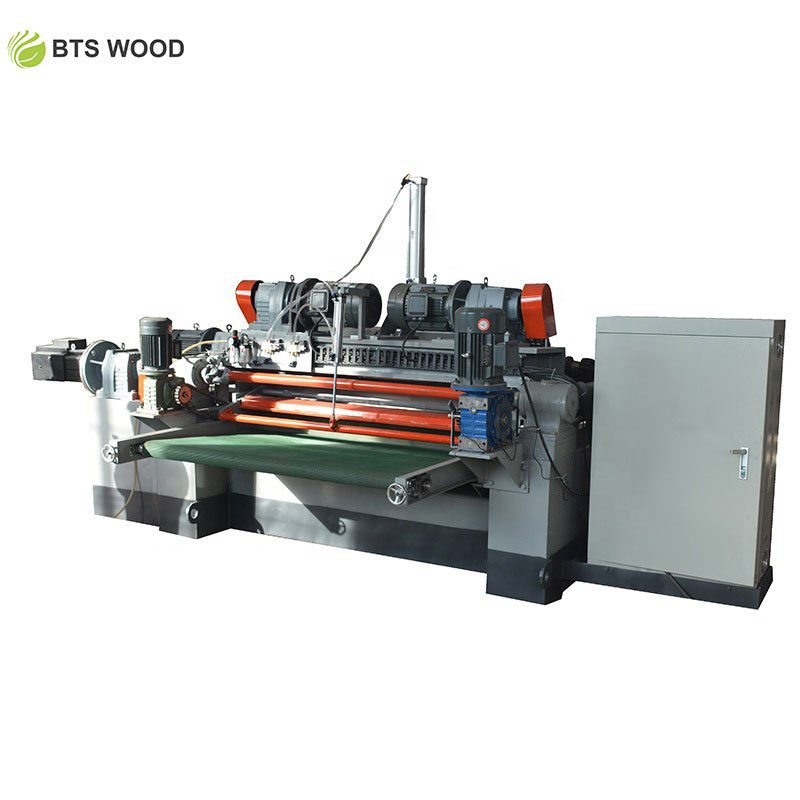 spindleless veneer peeling machine